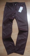 Street One Hose York beschicht. 42/32 bordeaux Bund:43-47cm Lg:106cm Innenb:77cm