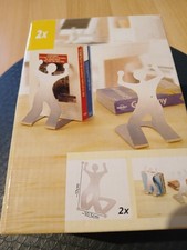 Edelstahl buchstützen 17 - 2,