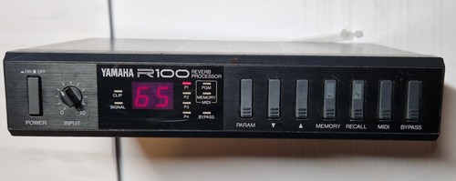 Yamaha r100 digital reverb - yamaha,