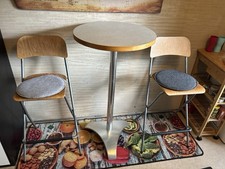Bartisch mit barhocker - bartisch,