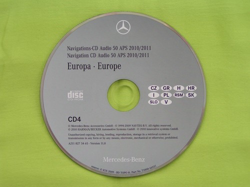 Navigation mercedes benz - cd, mercedes-benz