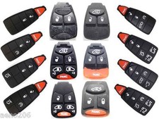 Schlüssel Gummi Ersatz Tasten Pad für Chrysler 300C LE LX Jeep Dodge Button