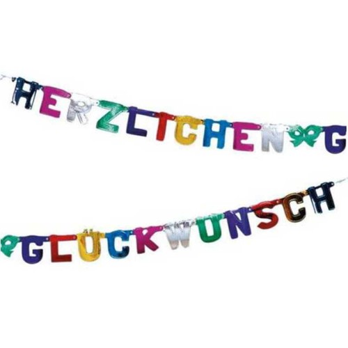 Girlande buchstabenkette - girlande,
