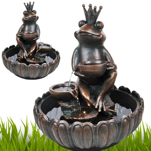 Gartenbrunnen froschkönig mit - gartenbrunnen,