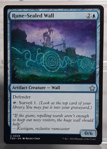 Rune sealed wall - wall,