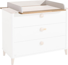 PAIDI Wickelaufsatz Lotte & Fynn – Sicherer Aufsatz für Wickelkommode - Wie neu