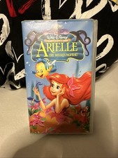 Originale Disney Arielle Die Meerjungfrau VHS Kassette
