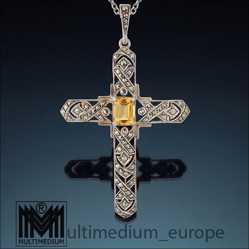 Art deco silber markasite - deco,
