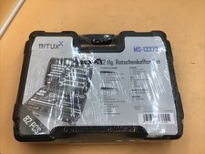 Knarrenkasten Ratschen Werkzeugkasten Steckschlüsselsatz 1/2" 1/4" 82tlg Bituxx®