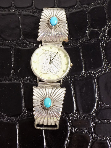 Indianer schmuck navajo uhr - indianer,
