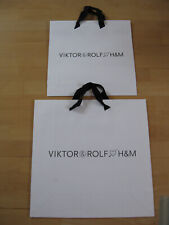 Papiertüte Tüte 2x H&M x Viktor & Rolf
