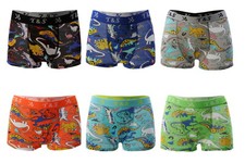 6 Stück Jungen Boxershorts
