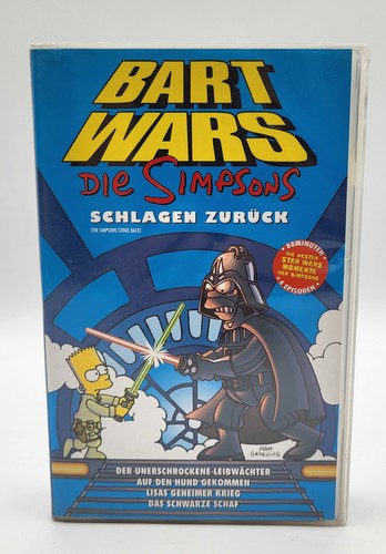 Die simpsons vhs bart wars - simpsons,