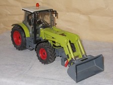 SIKU 3256 Claas Traktor  mit Vorderlader ARES 697 ATZ, gebraucht, guter Zustand