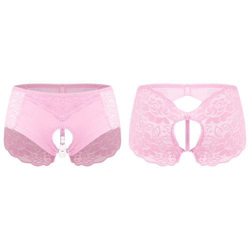Damen transparent unterhose - transparent,