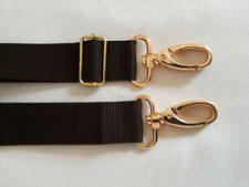 Tragegurt braun schwarz Gold