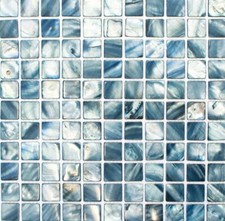 Muschel Mosaikfliesen Perlmutt