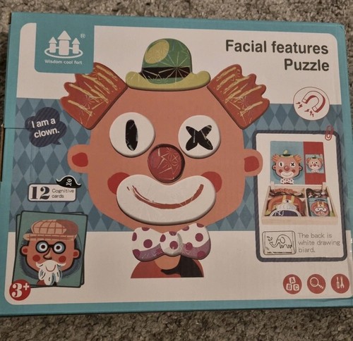 Magnet puzzle gesichter - -,