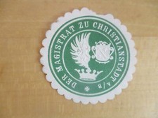 (35132) Siegelmarke - Magistrat Christianstadt