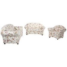 Max Winzer ~  Polsterserie Carolina Recamiere Sessel Sofa ~ Blütenmuster ~ NEU