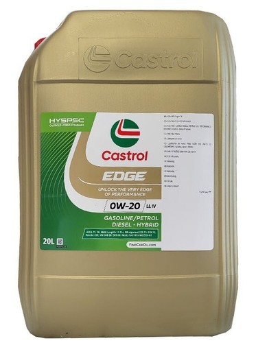 Motoröl castrol edge - 0w-20, ll