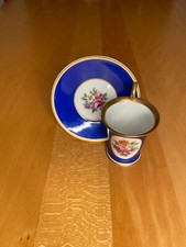 Rosenthal Tasse Porzellan Selb Bavaria Handbemalt / Signiert um 1900