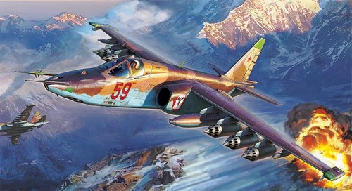 Zvezda 7312 frogfoot - 7312, su-25