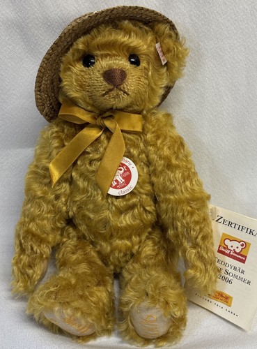 Vtg steiff mohair teddy - teddy, bear