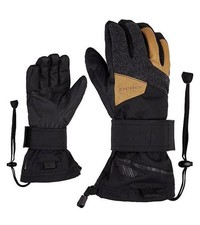 Ziener Snowboard handschuhe Herren MAXIMUS AS 8,5 Schwarz Black Tan 2 Protector