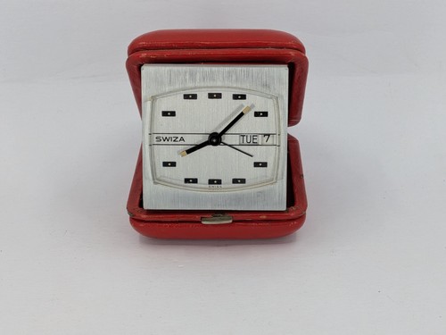 Vintage swiza reiseuhr - reiseuhr,