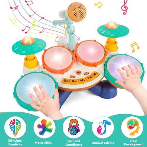 Kinder schlagzeug set mit - kinder-schlagzeug-set,