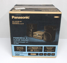 Panasonic SC-UX100E-K Mini-System, 300 W, 2-Wege-Lautsprecher, CD-Player ,NEU