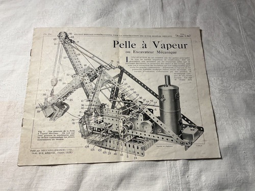 Meccano dampfbagger - /,