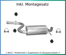 Mittelschalldämpfer golf v - vw,