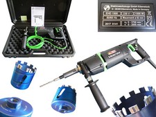 Eibenstock EHD 1500 Diamantbohrmaschine Kernbohrmaschine + 2 Dosensenker 68 + 82