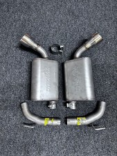 Performance rear silencer/Endschalldämpfer 2-flutig for Chevrolet Camaro BJ "11