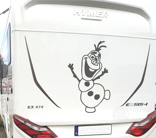 Aufkleber olaf 100cm - aufkleber,