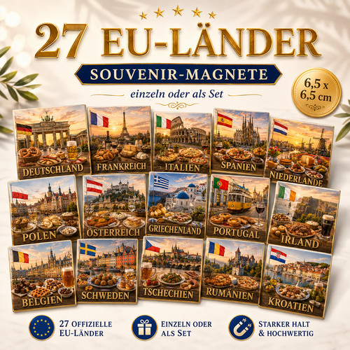 Europa souvenir magnete eu - europa,