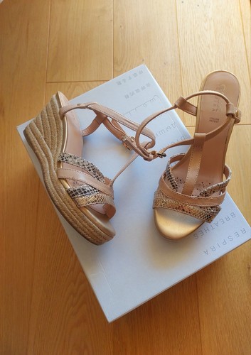 Geox sandalette gold - geox,