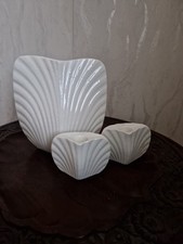 Vase Kerzenständer Heinrich Porzellan Weiß