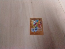 Pokémon Fan Art Karten gold Sammelkarten | Englisch | Zamazenta V