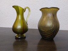 2 Stück Irisierende Vase