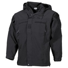 US Soft Shell Jacke, schwarz