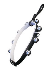 Schellenkranz  Schellengeläut schwarz/weiß unterlegt Glockengeläut für Pferde