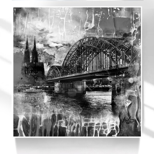 Leinwand bild kölner - bild,