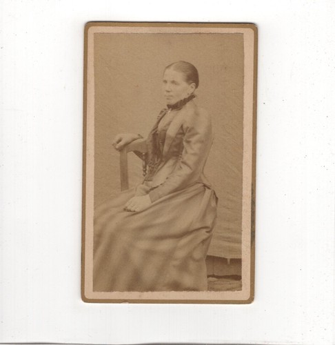 Cdv foto feine dame - -, 1890