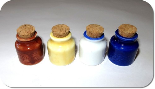 Miniatur krug vase mit - vase,
