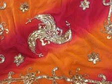 Georgette Dupatta Schal