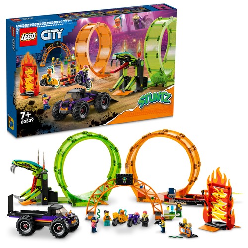 Lego city double - lego, stunt