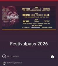 Ticket fürs hurricane - ticket,